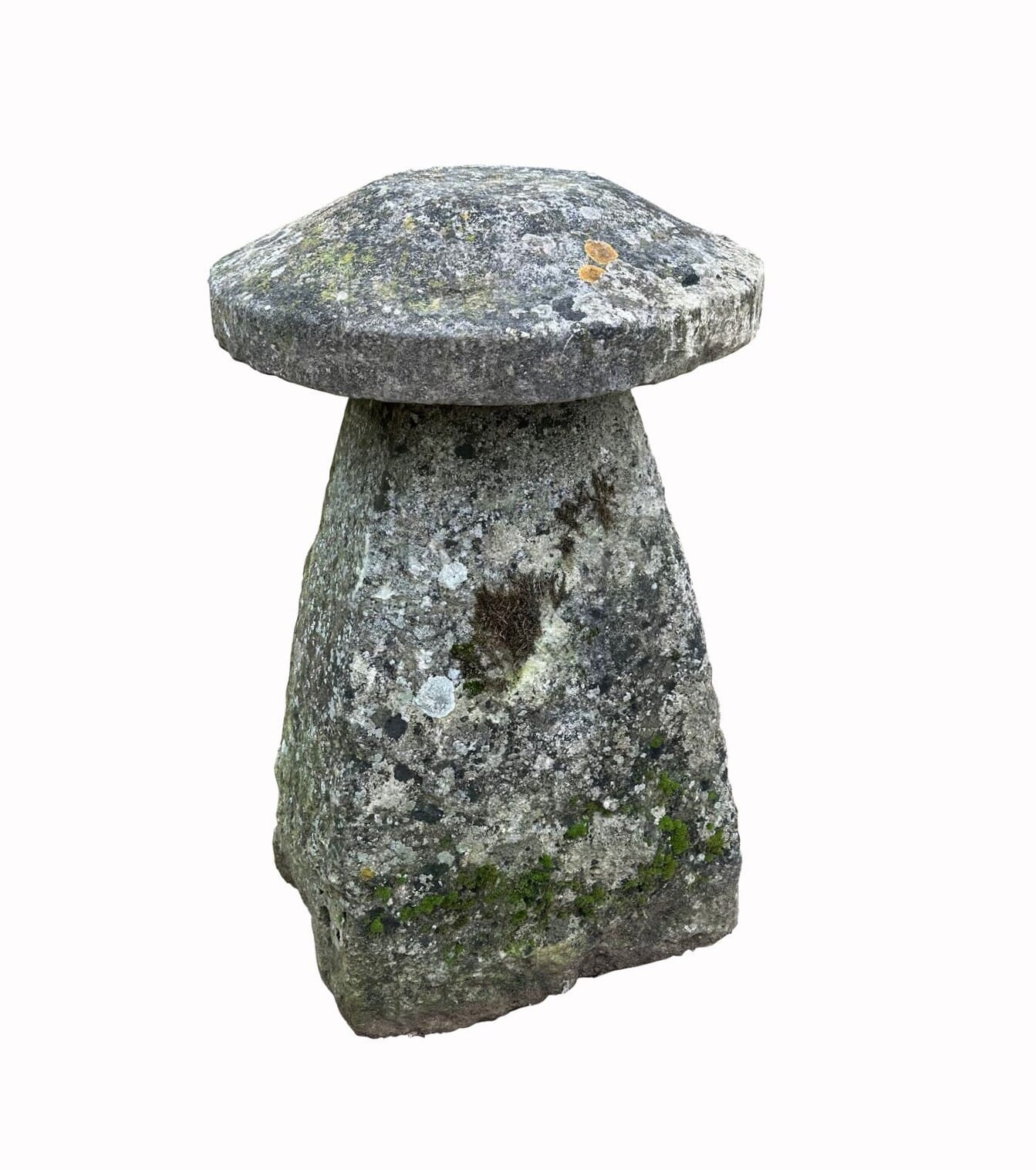 Antique Reclaimed Old Garden Staddle Stone - 10280E