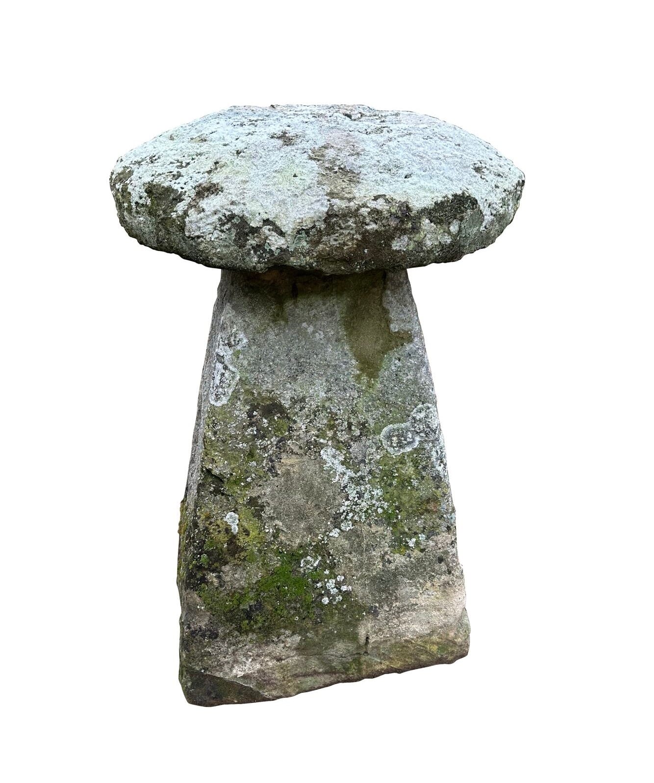 Antique Old Genuine Garden Reclaimed Staddle Stone - 10280G