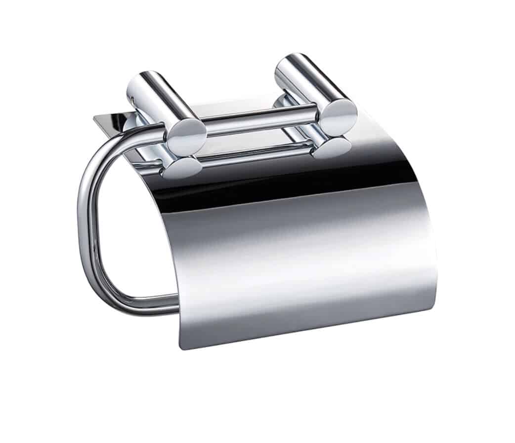 Thomas Crapper Montero Toilet Roll Holder With Cover