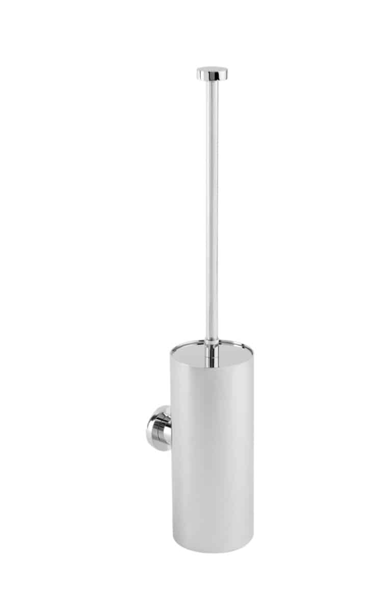Chrome Thomas Crapper Montero Wall Mounted Toilet Brush Holder