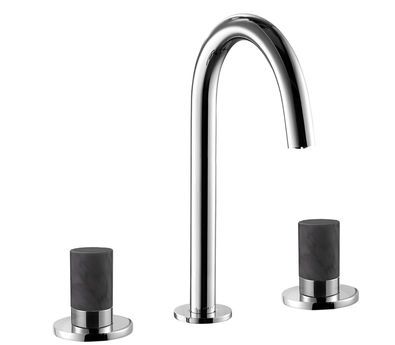 Thomas Crapper Marmor Three-Hole Deck Basin Mixer - TCMA403DCHBL