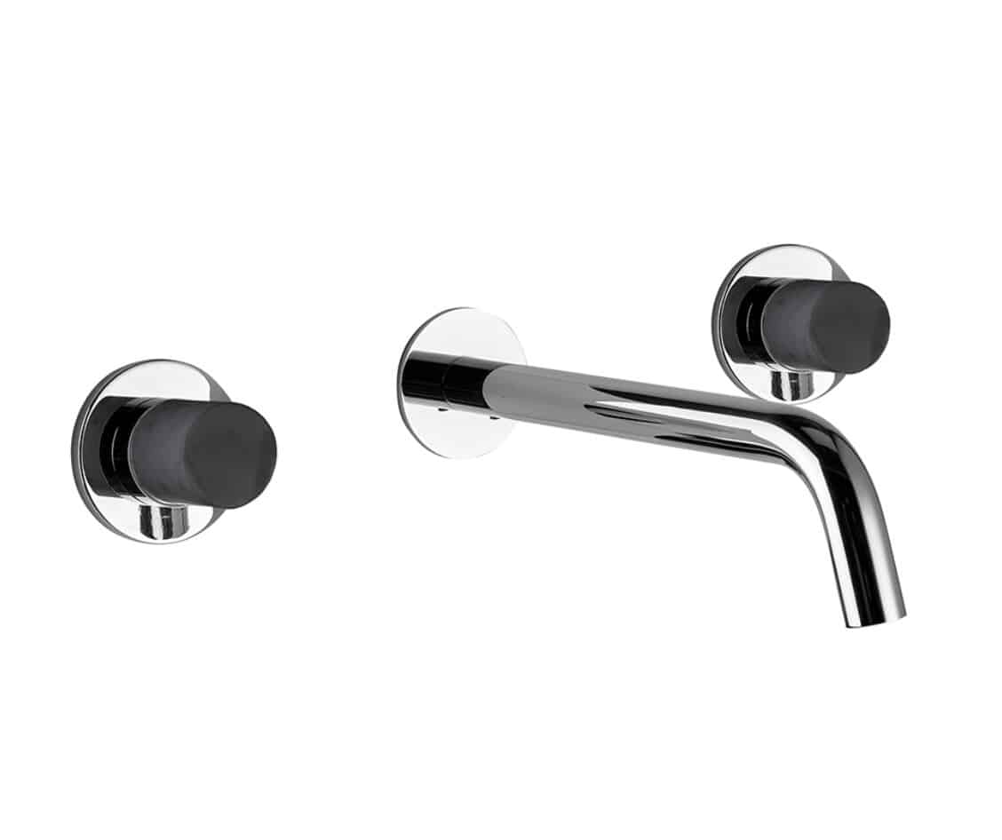 Thomas Crapper Marmor Three-Hole Wall Basin Mixer