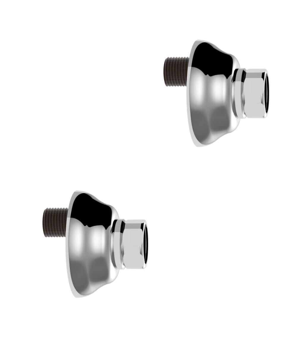 Thomas Crapper 1920 Bath Shower Mixer Wall Unions - TC1920WU