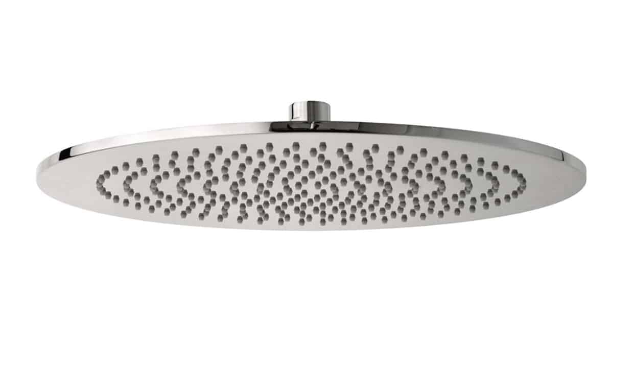 Chrome Thomas Crapper Montero Round Shower Rose 300mm