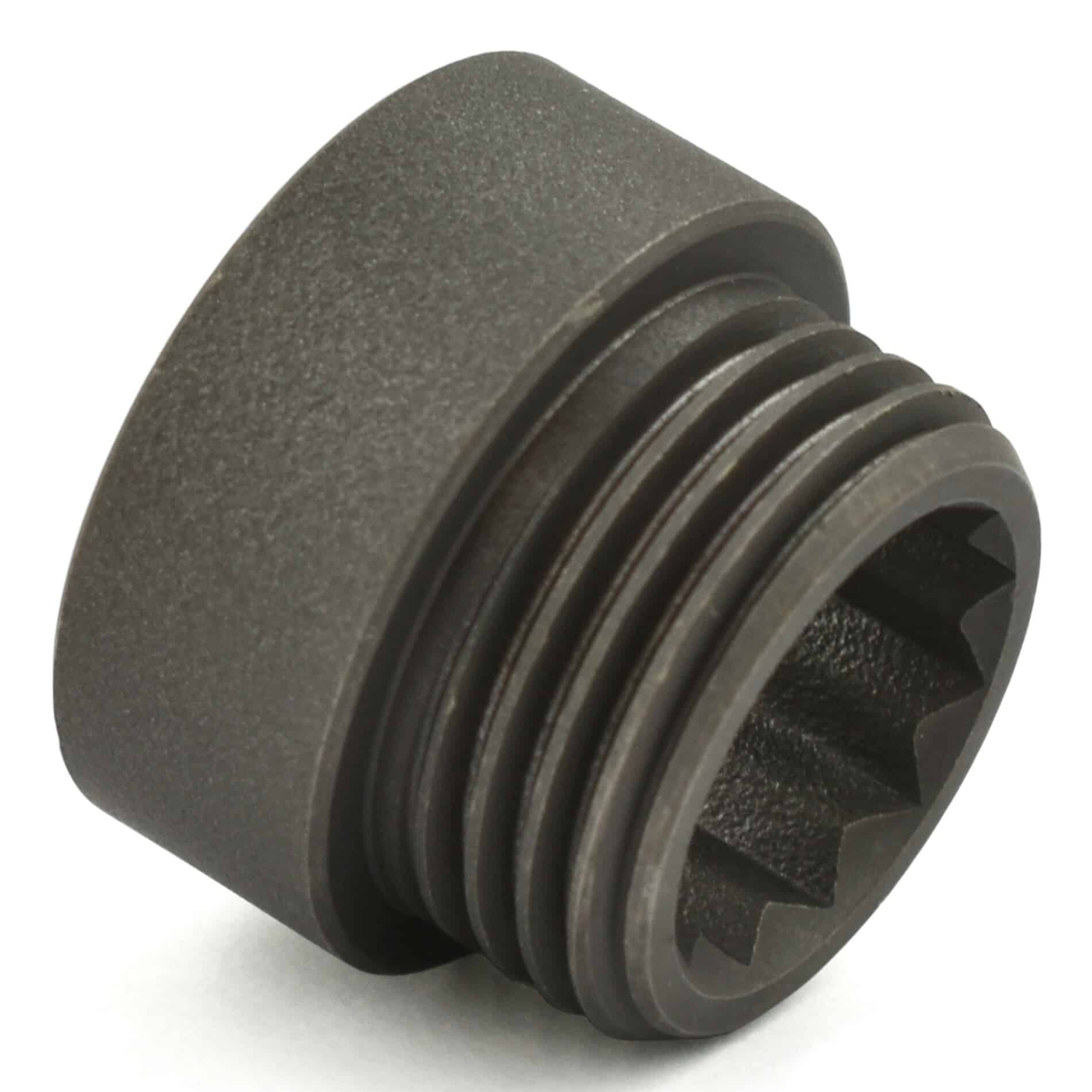 Pewter Radiator Valve 10mm Tail Extension