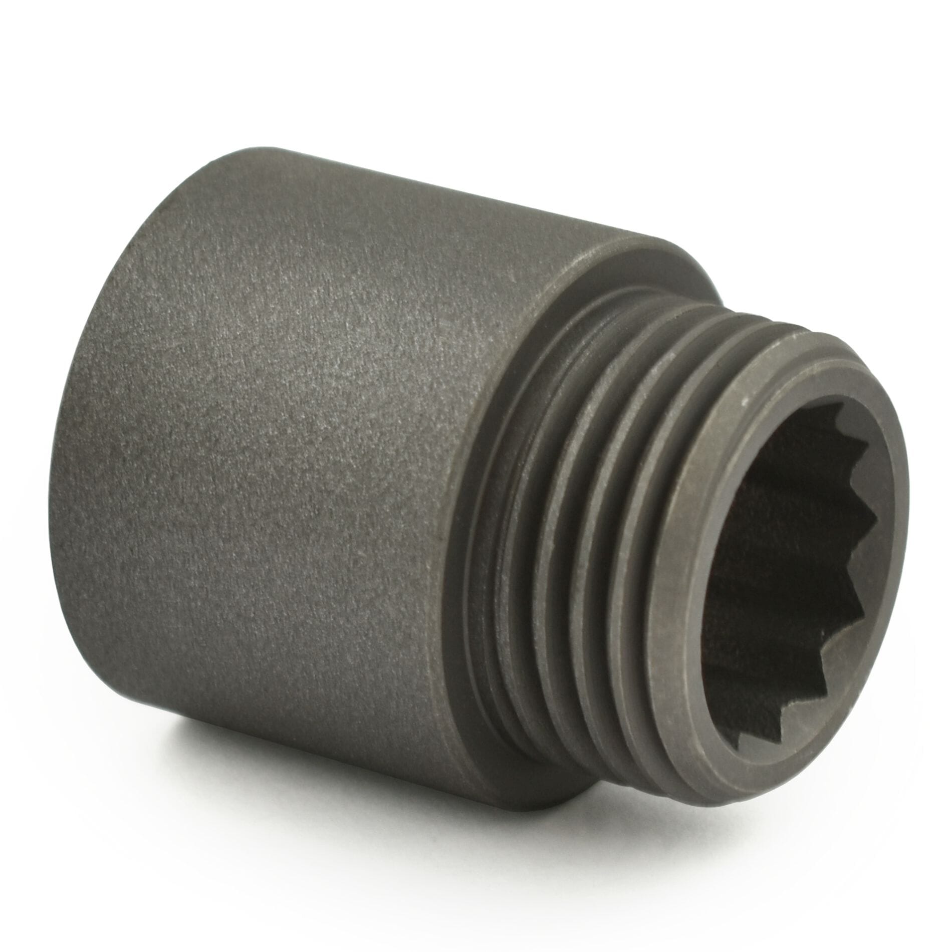 Pewter Radiator Valve 20mm Tail Extension - WEXP20