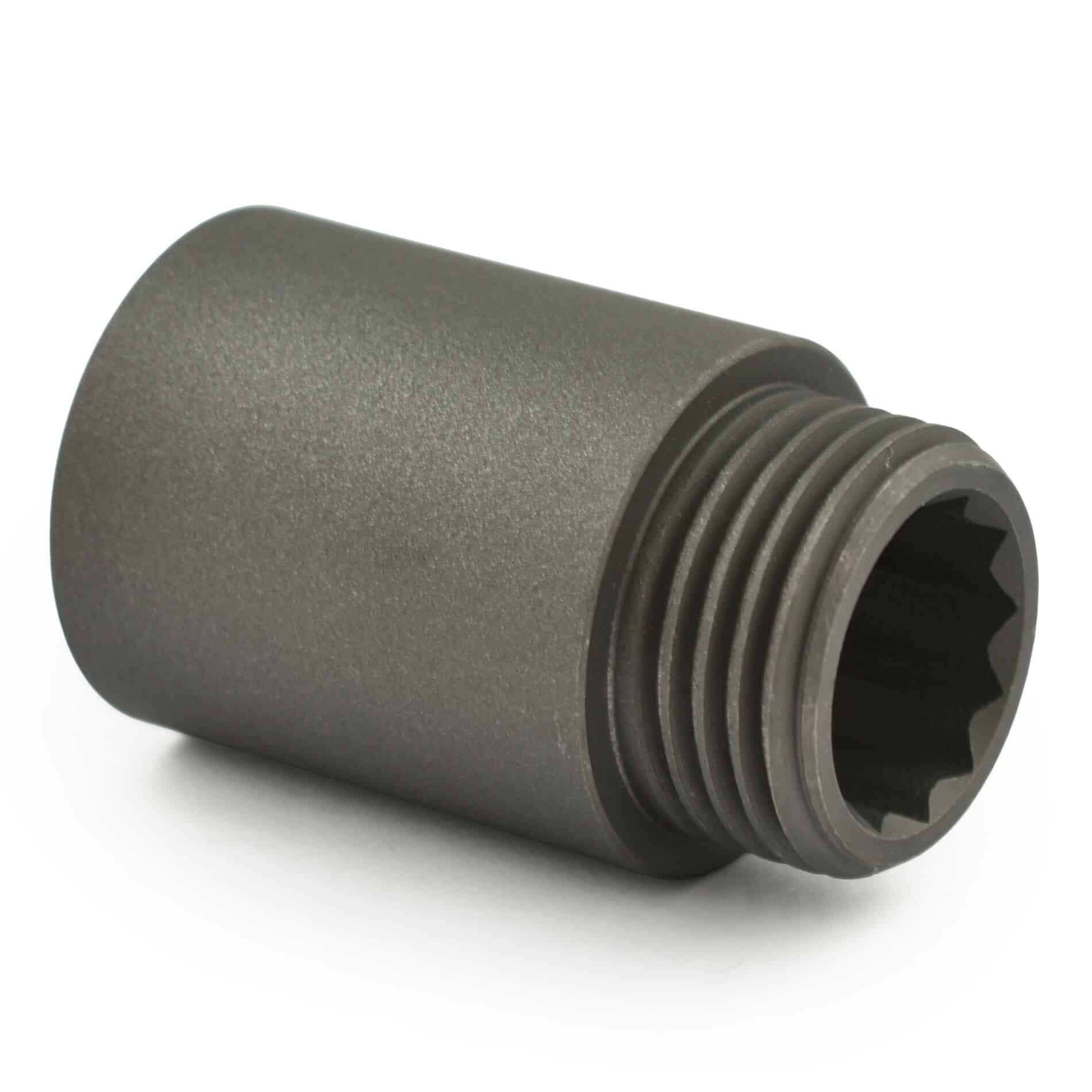 Pewter Radiator Valve 30mm Tail Extension