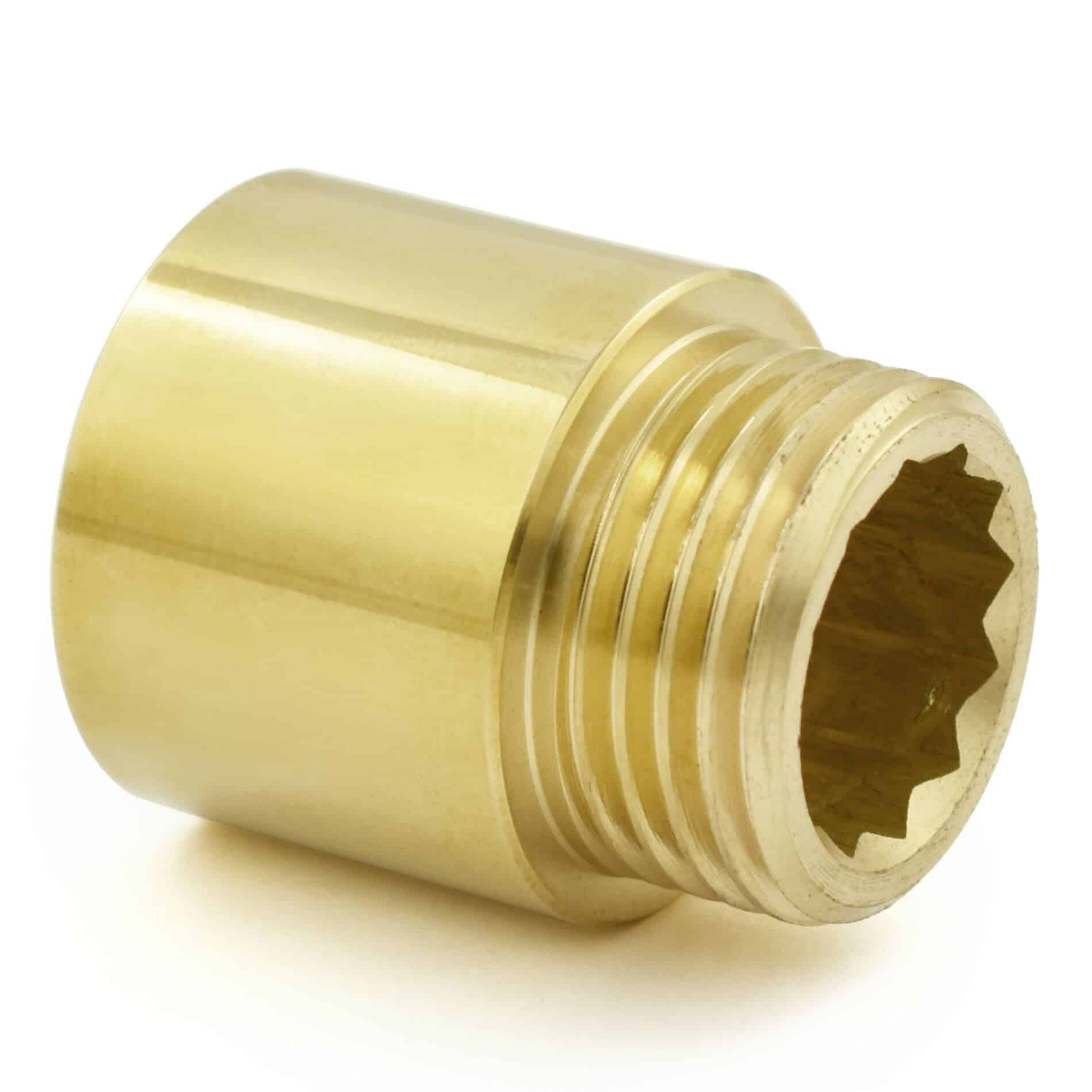 Brass Radiator Valve 20mm Tail Extension