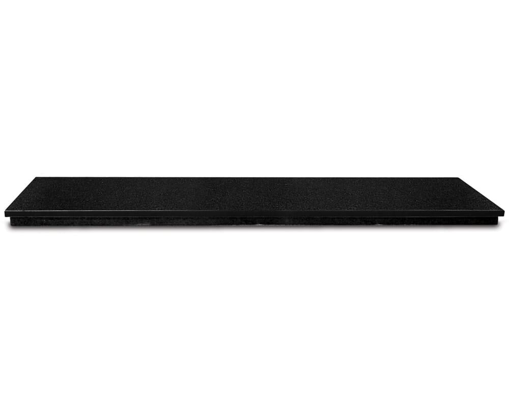 Black granite 4 piece hearth - HEF089
