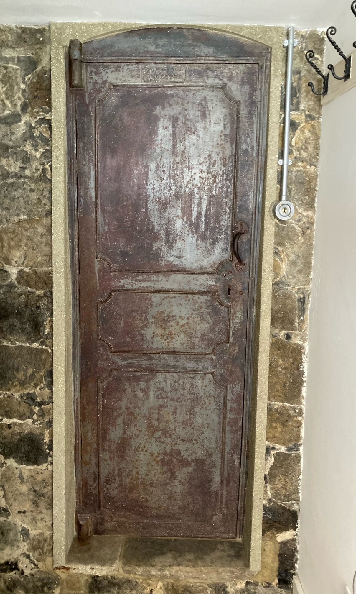 Antique Victorian Prison Door Fitted