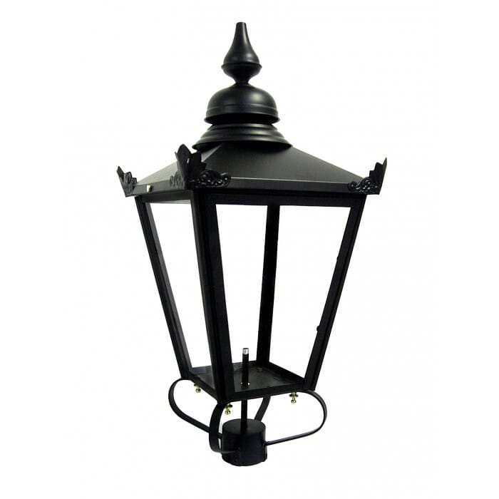 Black Victorian Square Lantern - Extra Large  - LF1075/XL/BLK