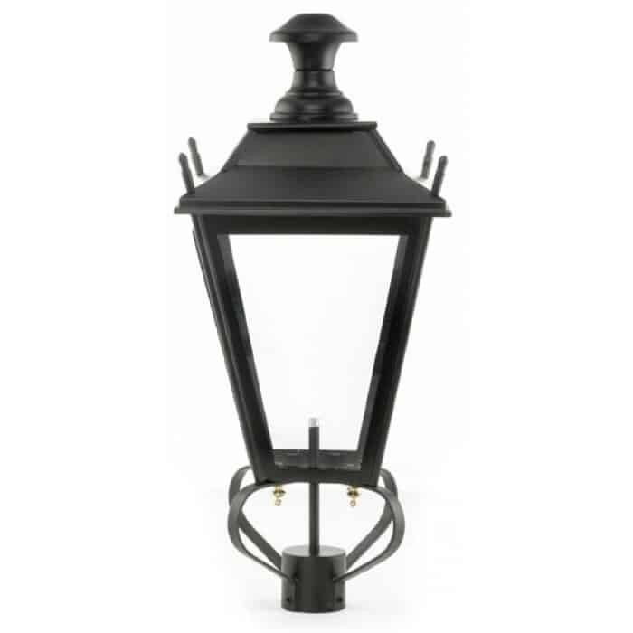 Small Black Dorchester Garden Lantern