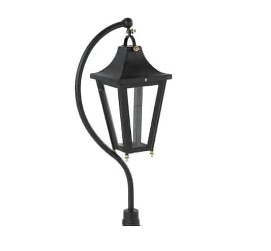 LF1062 Small Black Swan Neck Lantern