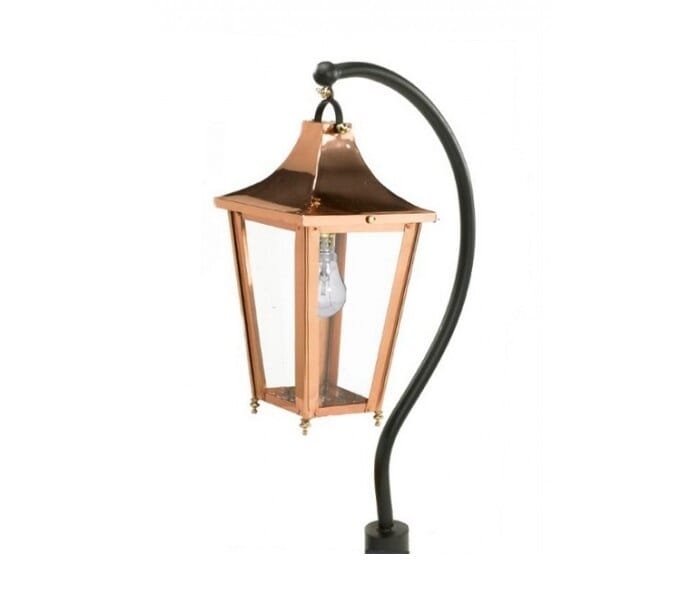 Copper Swan Neck Lantern - Large - LF1067