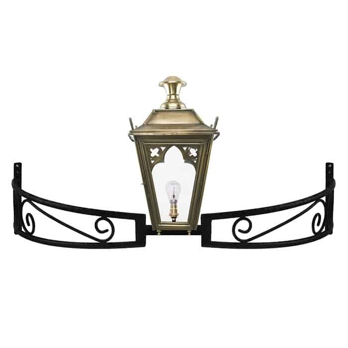LF1092/GOTH/A Antique Brass Gothic Lantern