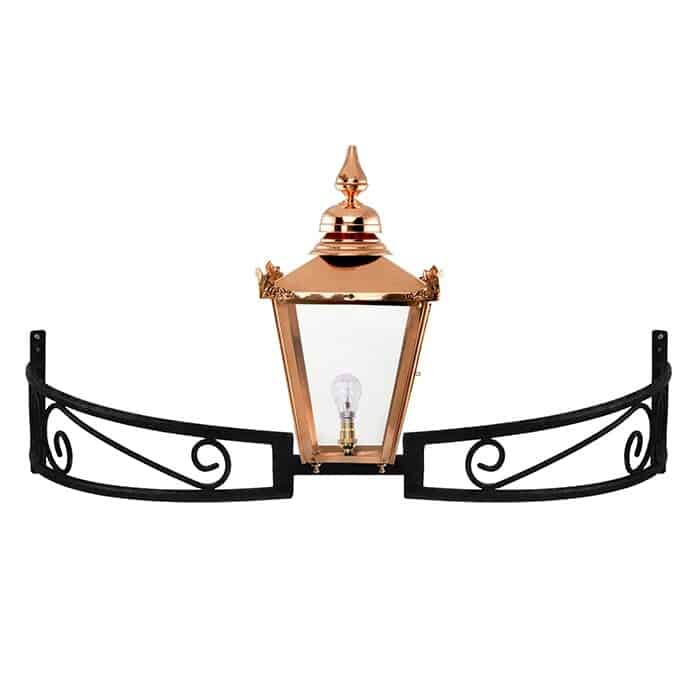 LF1092/VIC/COP  Copper Bow Bracket Lantern