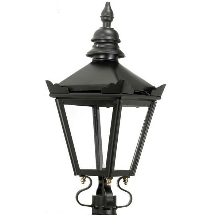 Black Harrogate Outdoor Garden Lantern - Small - LF1085/BLK