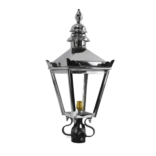 Bright Chrome Harrogate Outdoor Garden Lantern - Small - LF1085/BC