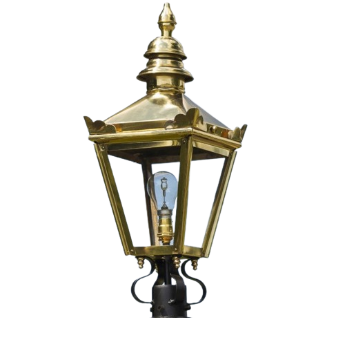 Polished Brass Harrogate Outdoor Garden Lantern - Small - LF1085/PBL