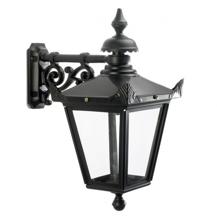 Black Suspended Wall Lantern - LF1070/BLK