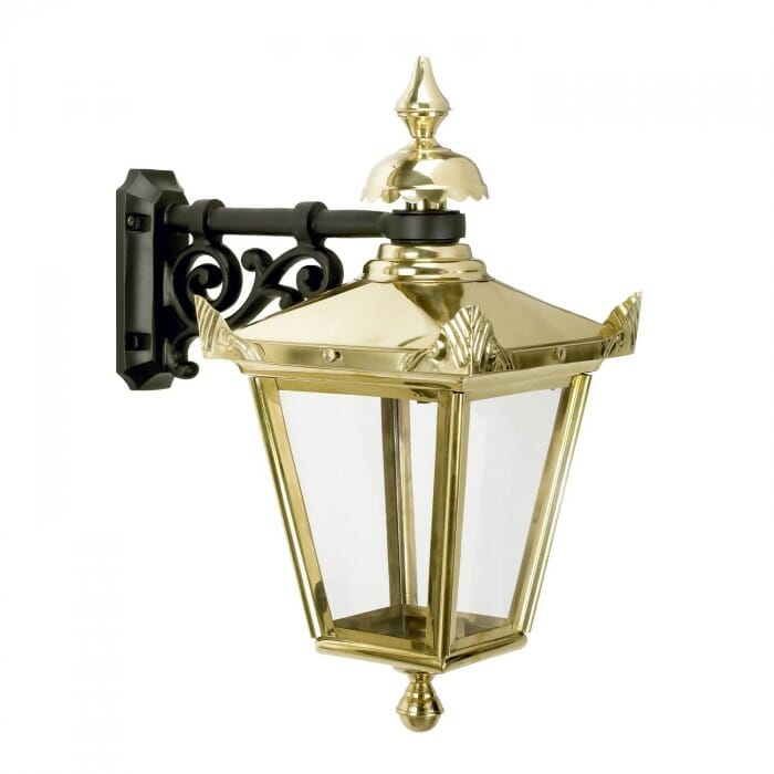 Polished Brass Suspended Wall Lantern - LF1070/PBL