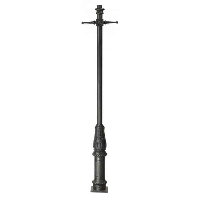 Traditional Cast Iron Lamppost With Access - Large