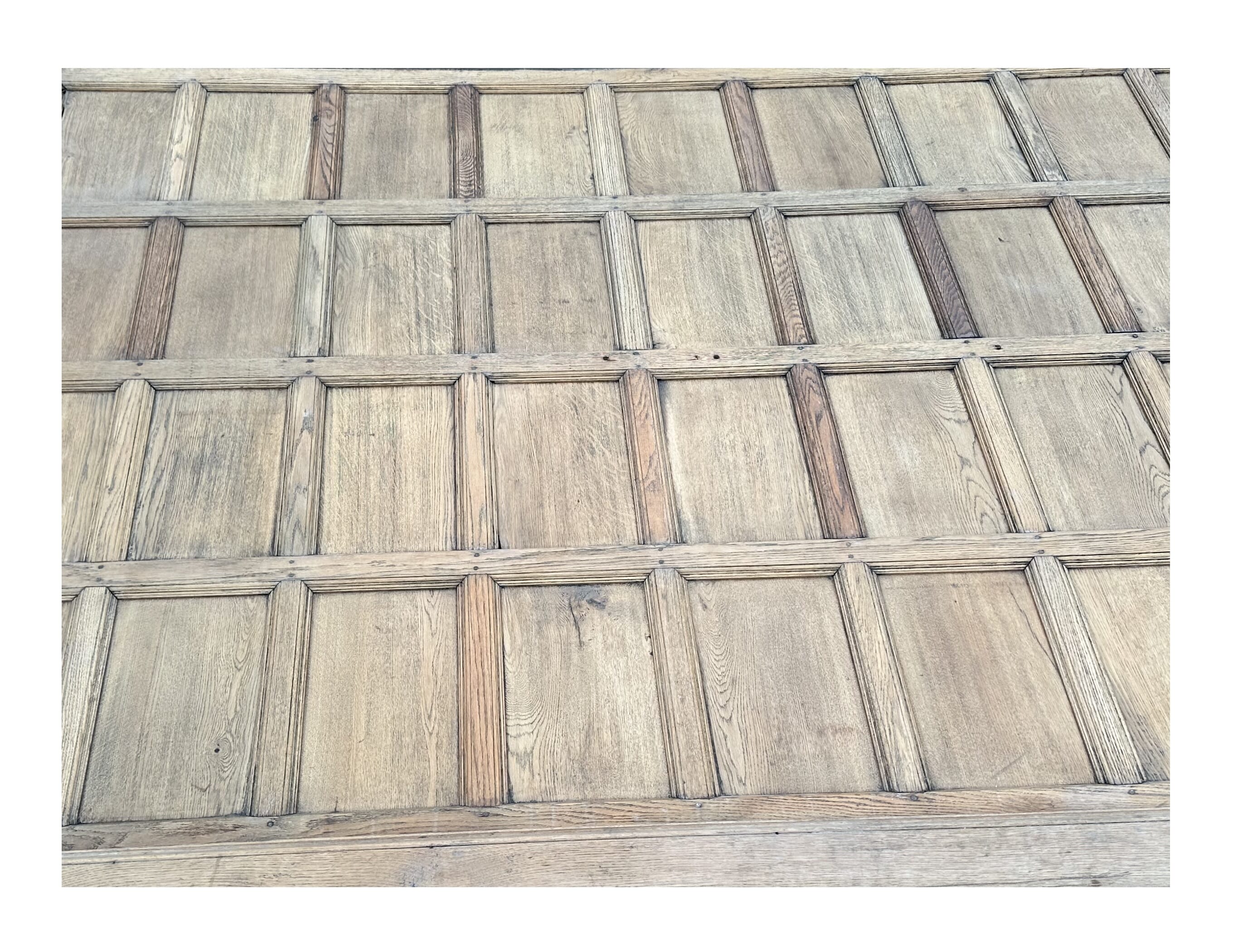 Antique Reclaimed English Oak Wall Panelling - 10236
