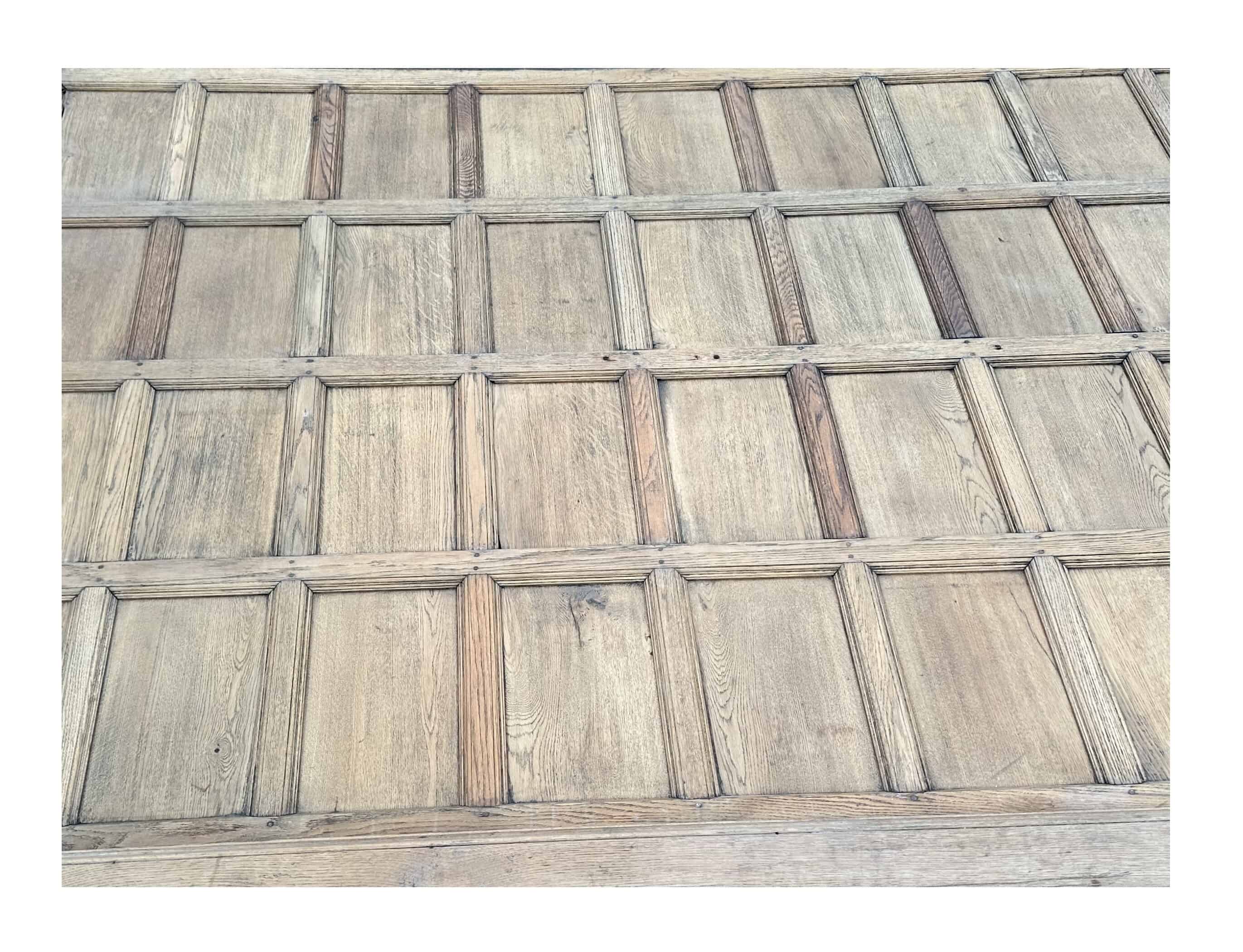 Antique Reclaimed English Oak Wall Panelling