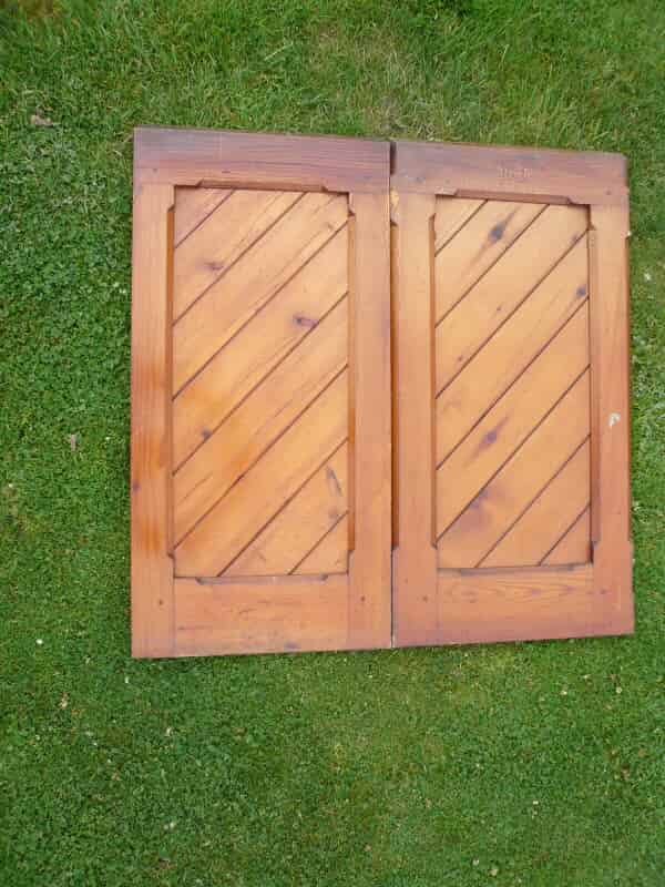 Original Victorian Pine Panelling