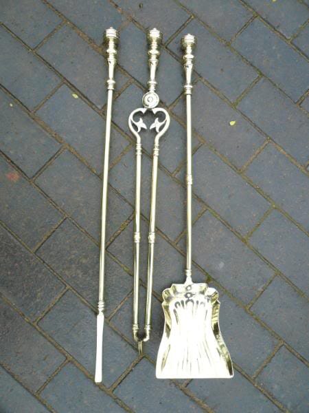 Antique Brass Companion Set - 3705