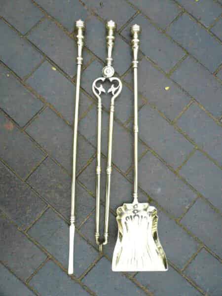 Antique Brass Companion Set