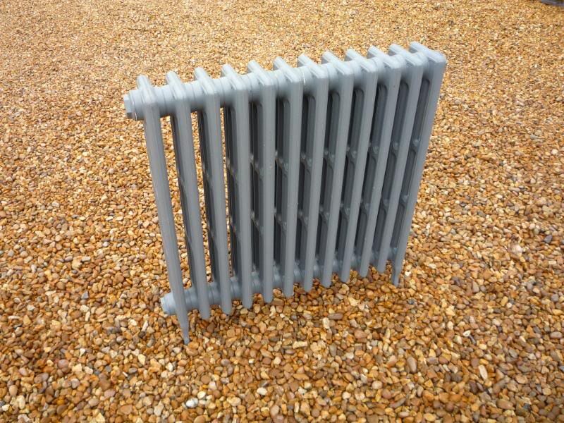 Cast Iron Victorian 4 Column Radiator - 760 Tall x 866 Long - Vic760/12pf0