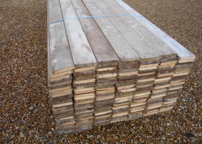 Reclaimed Pine Tongue and Grooved Floorboards - 4450