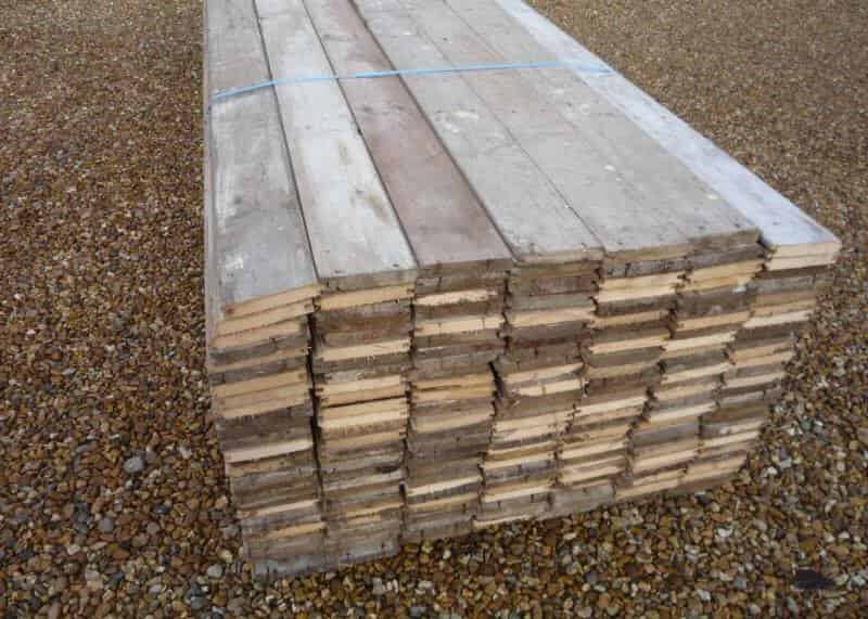 Reclaimed Pine Tongue and Grooved Floorboards