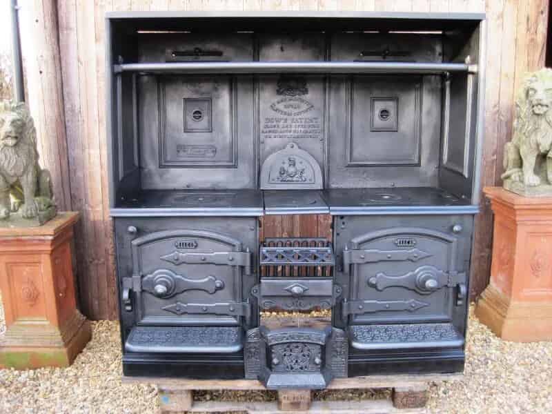 Substantial Reclaimed Original Antique Kitchen Range