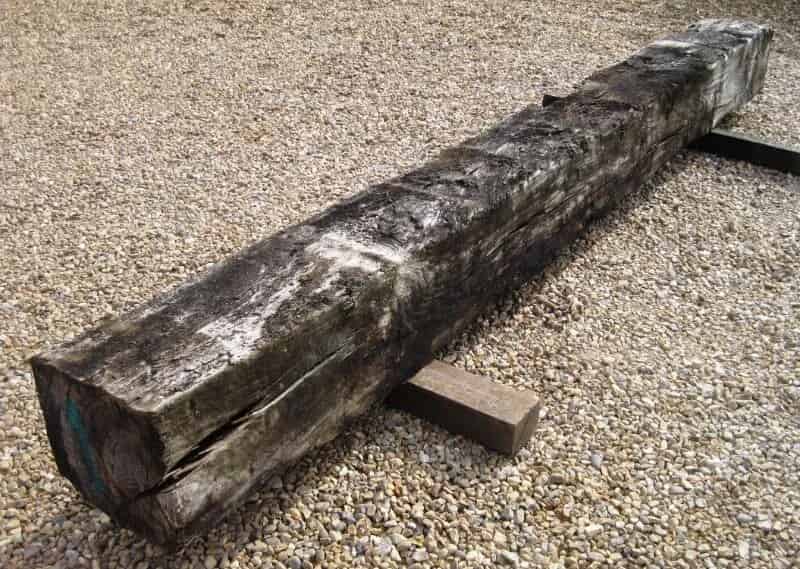 Fireplace Antique Beam made of solid english timber