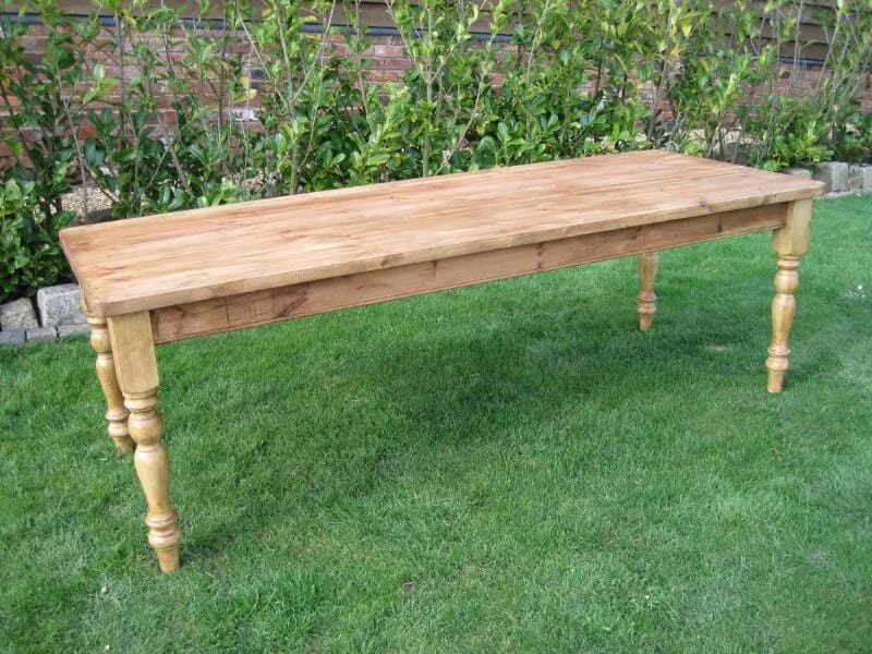 Reclaimed Pine Kitchen Table With Removable Legs - T005
