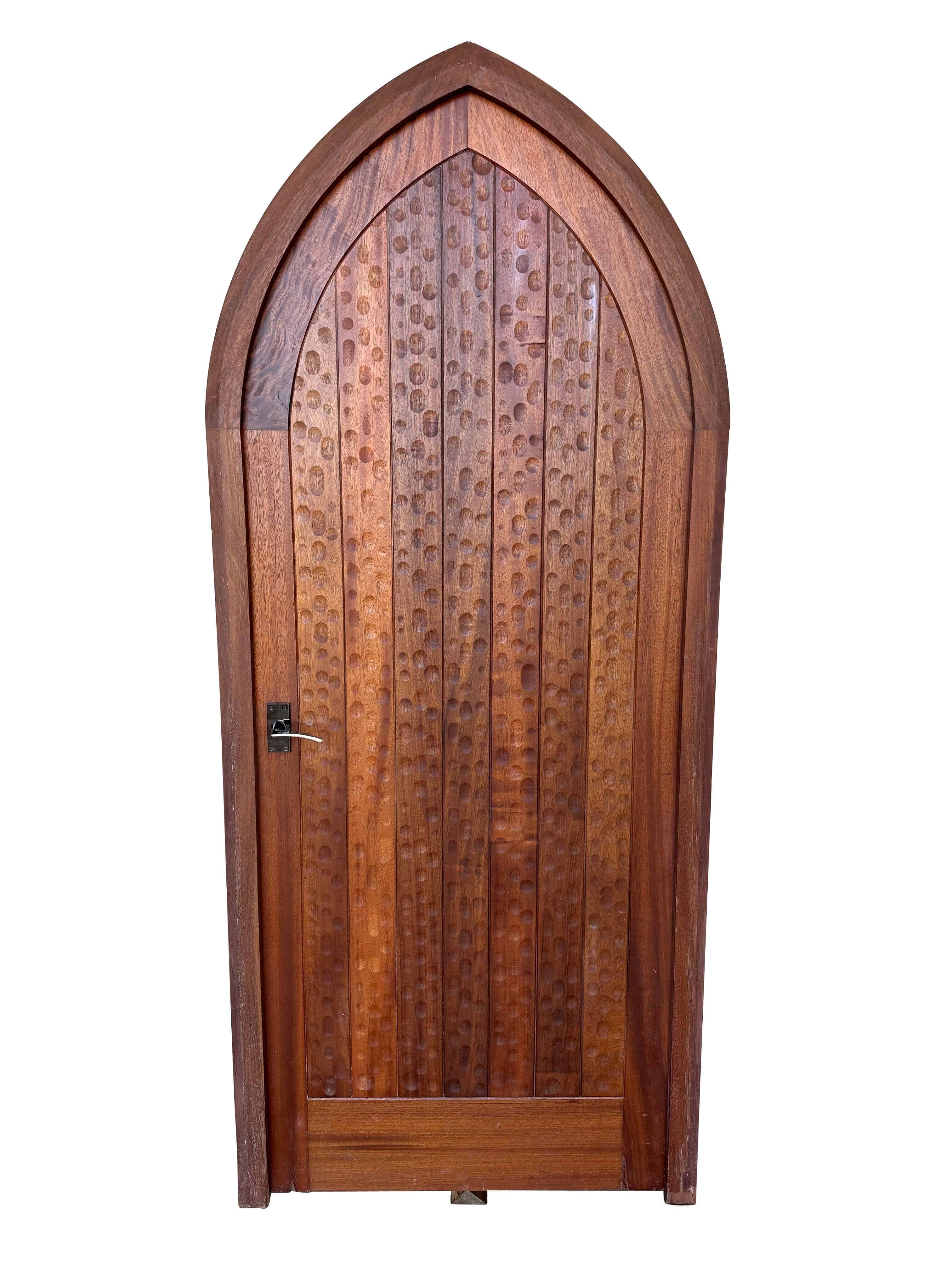 Original Hardwood Reclaimed Door and Frame