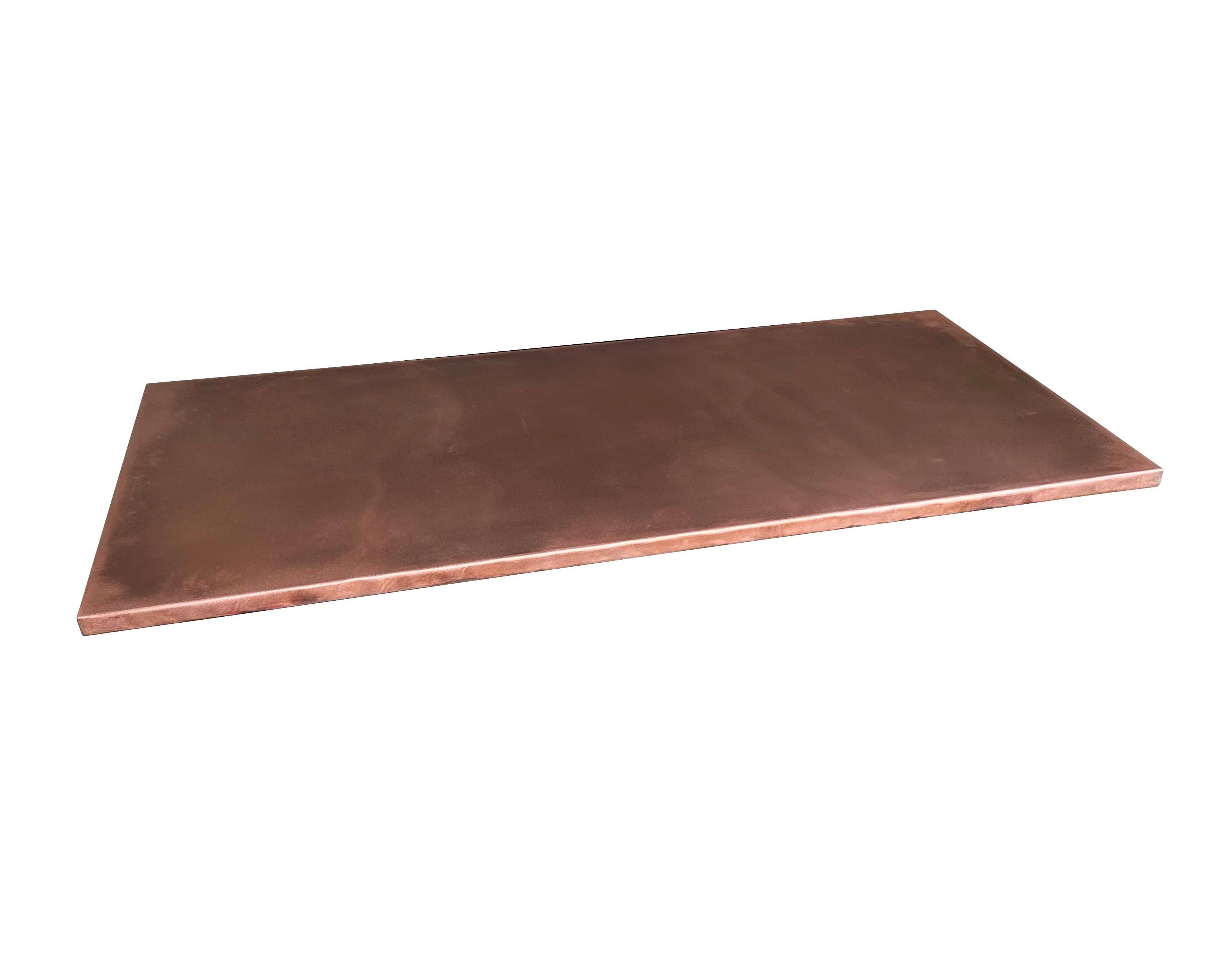 Bespoke Handmade Antique Copper Kitchen Worktop - D2159