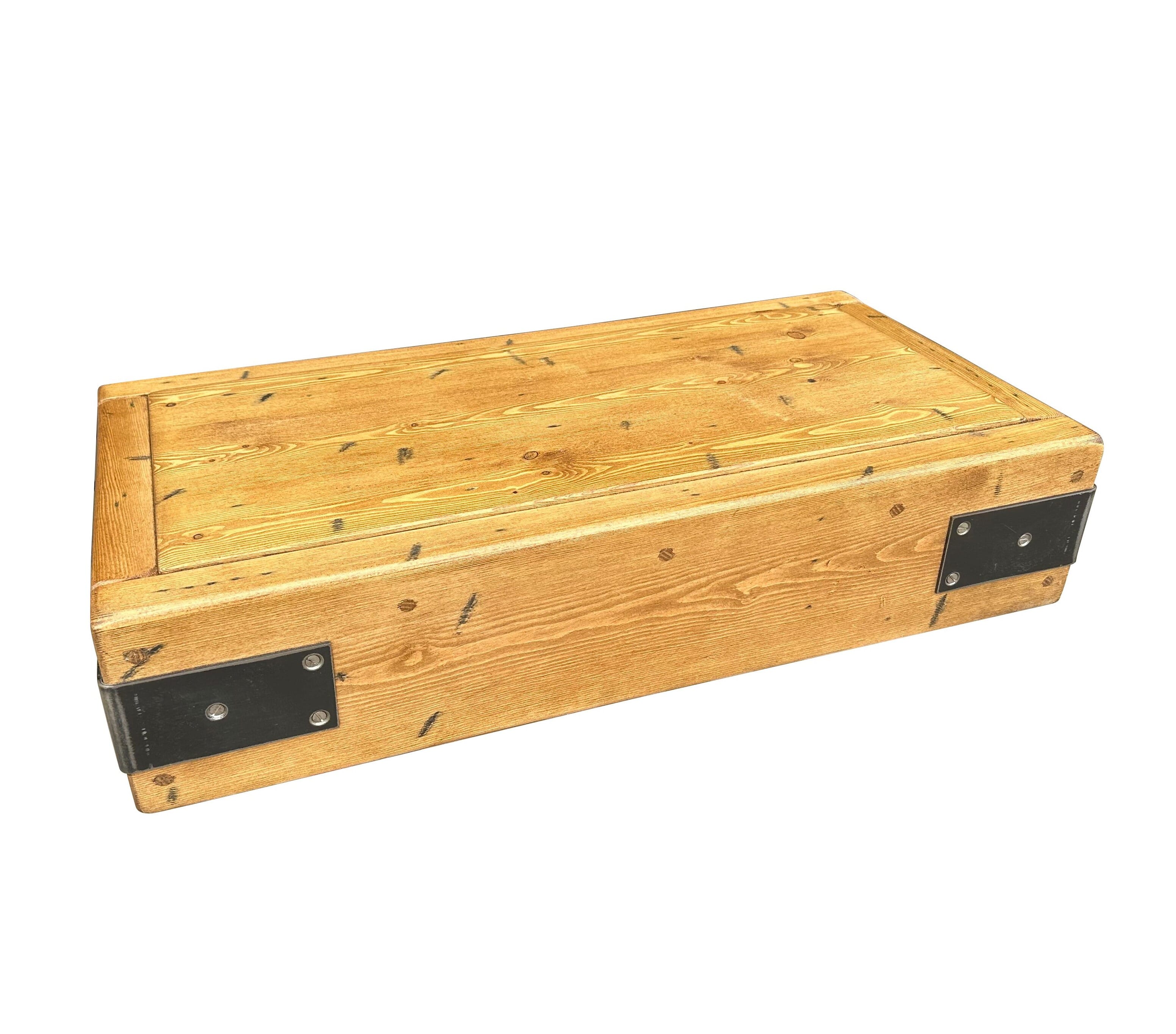 Bespoke Reclaimed Pine Wooden Butchers Block Top - D2160
