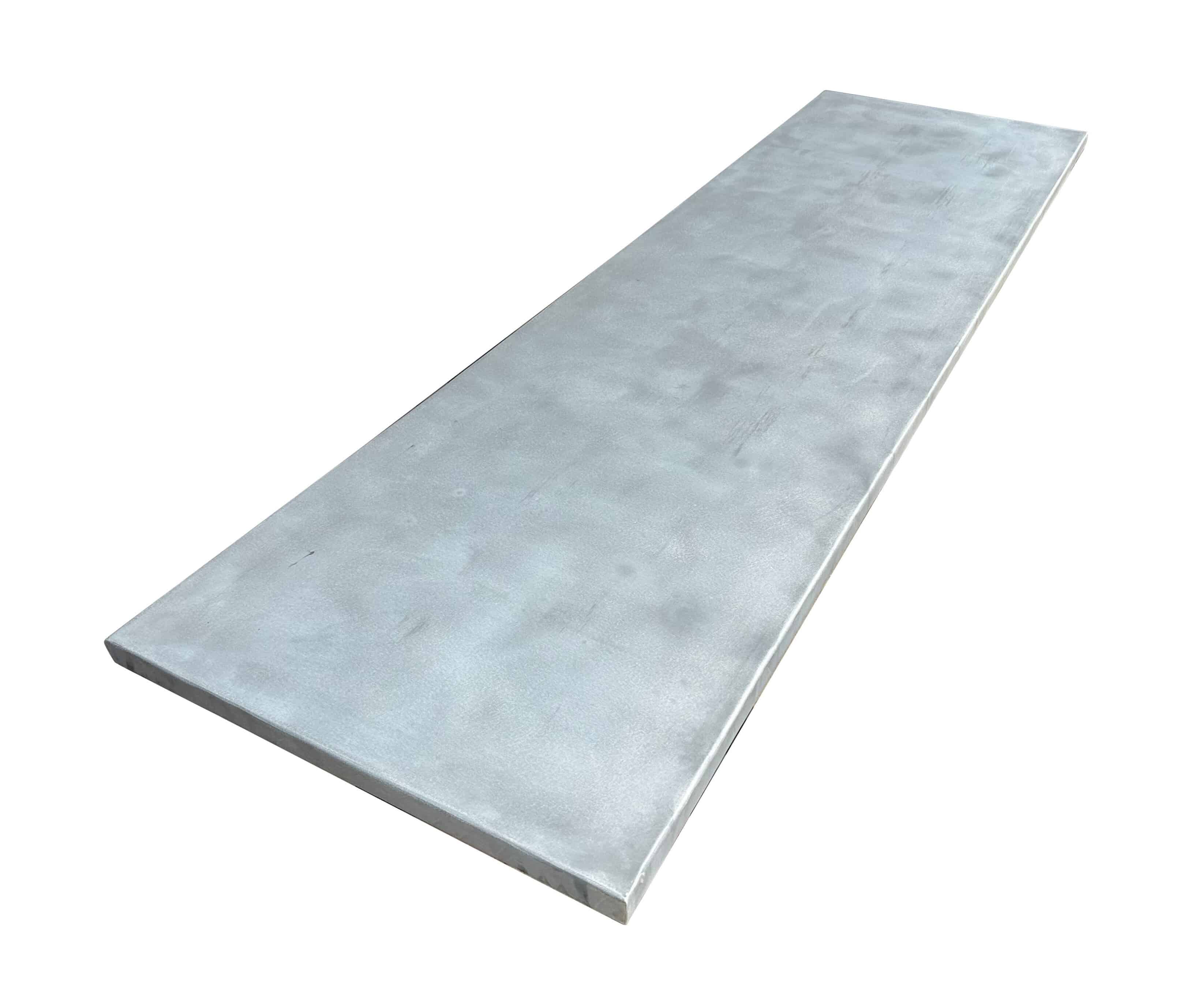 Bespoke Kitchen Distressed Zinc Worktop