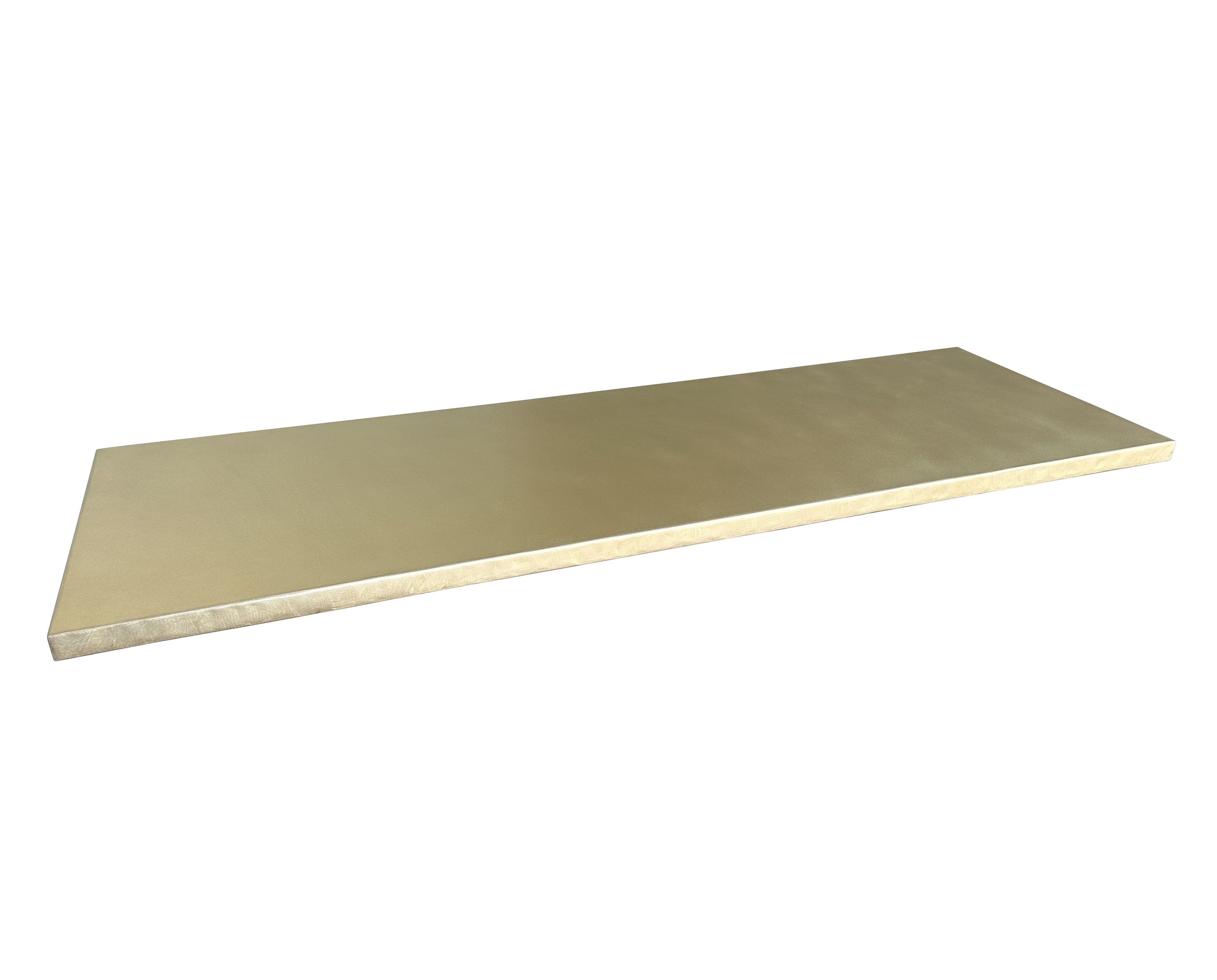 Bespoke Matt Brass Kitchen Worktop / Countertop - D2166