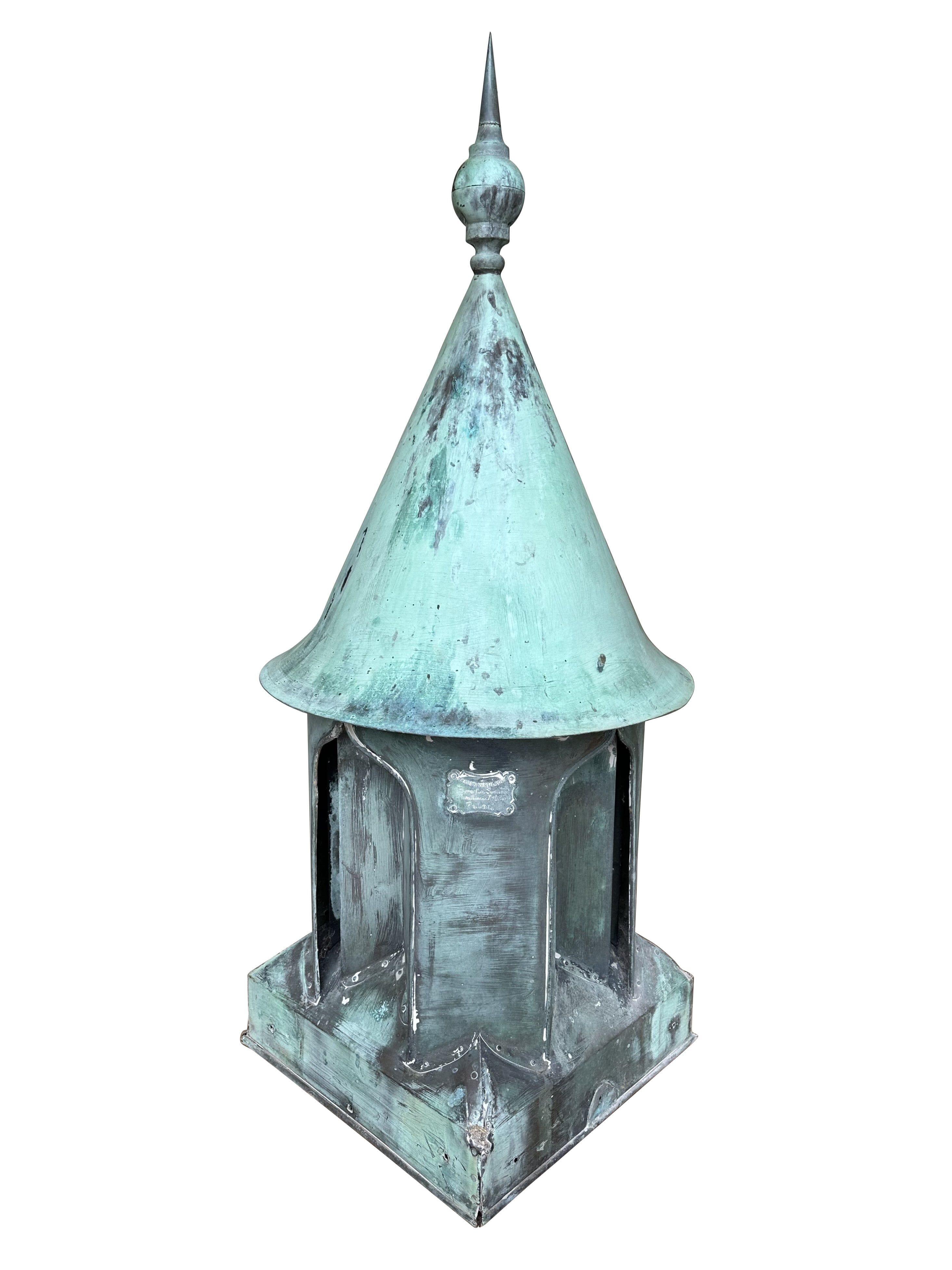 Antique Reclaimed Copper Ewarts Roof Ventilator - 10362