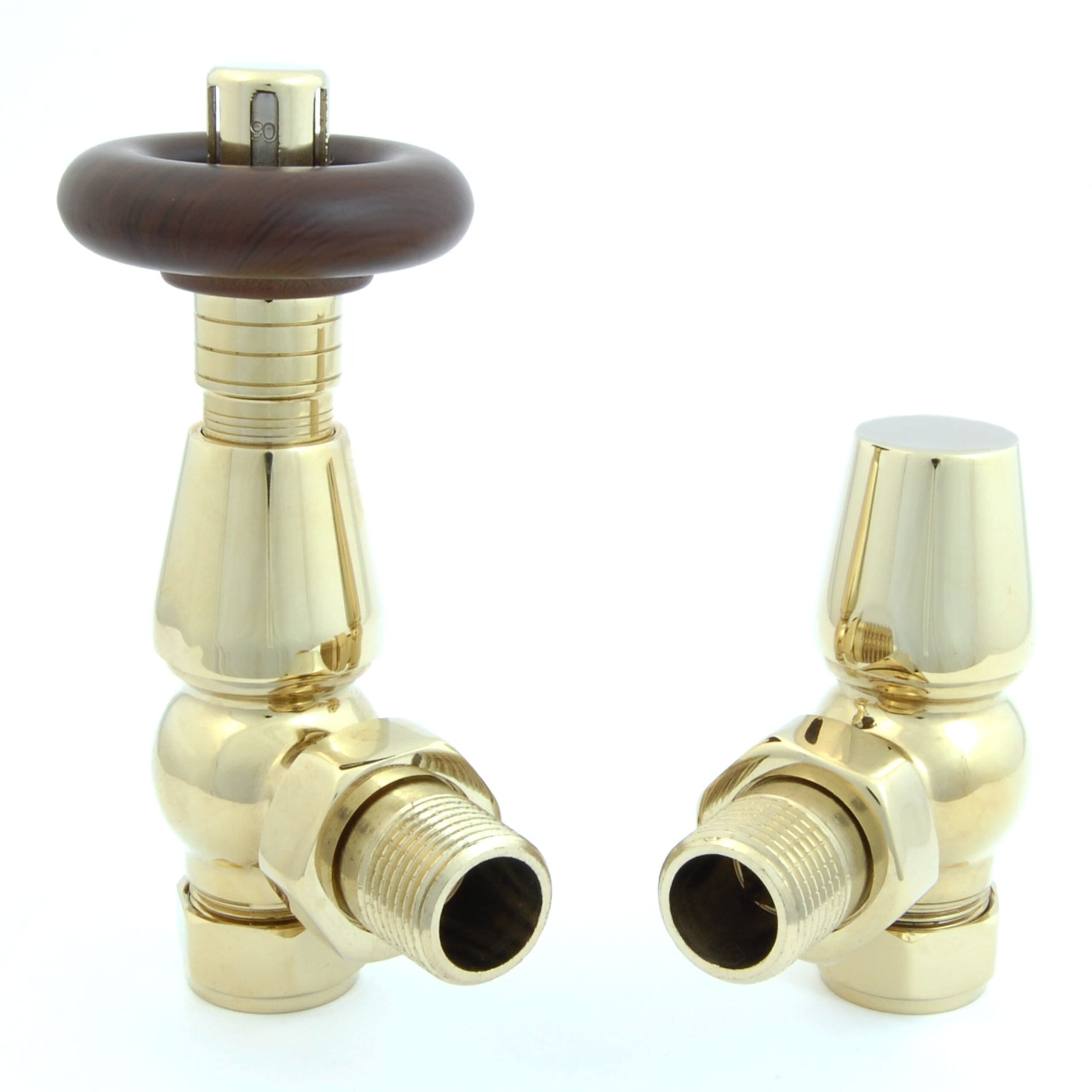 Brass Bentley Radiator Valves - Benb