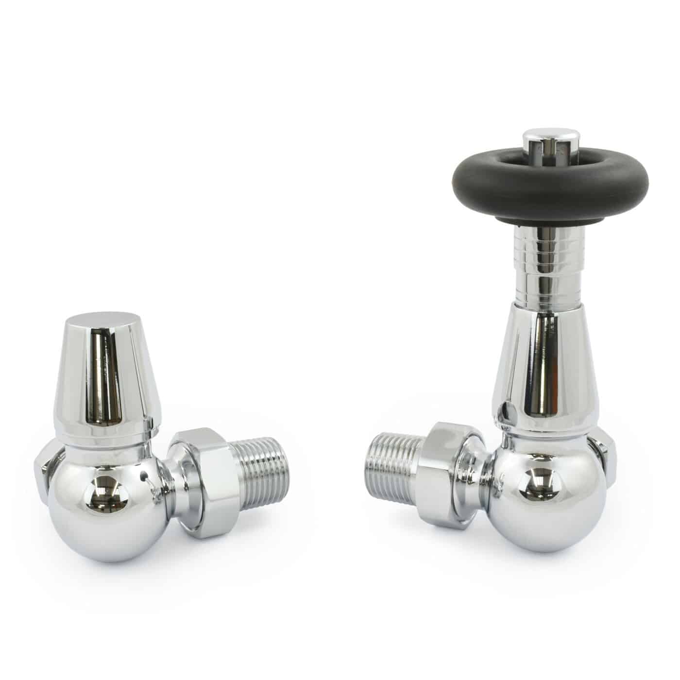 Thermostatic Chrome Jaguar Radiator Valves