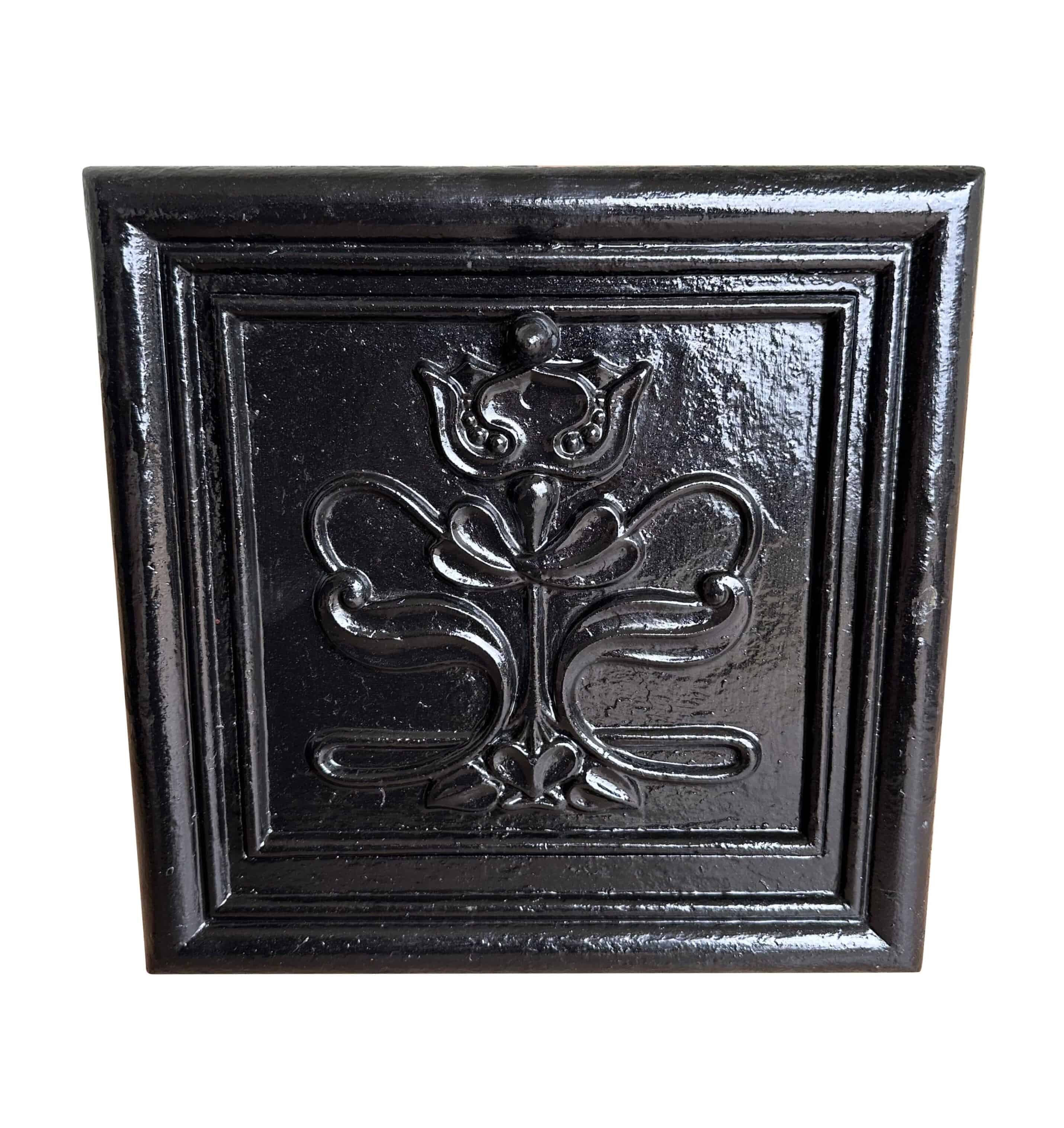 Antique Original Cast Iron Art Nouveau Air Vent For Wall