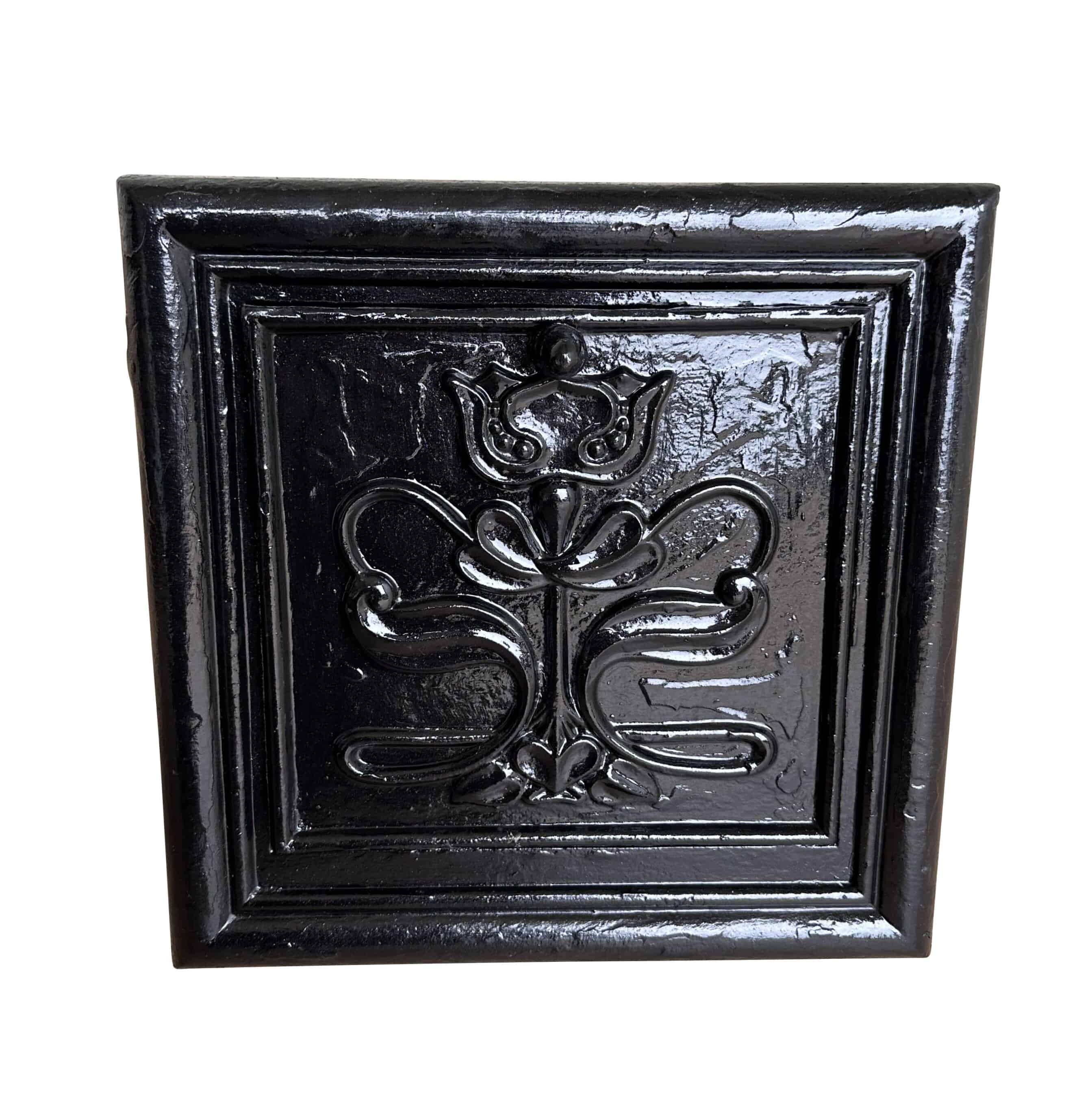 Antique Cast Iron Art Nouveau Original Air Wall Vent