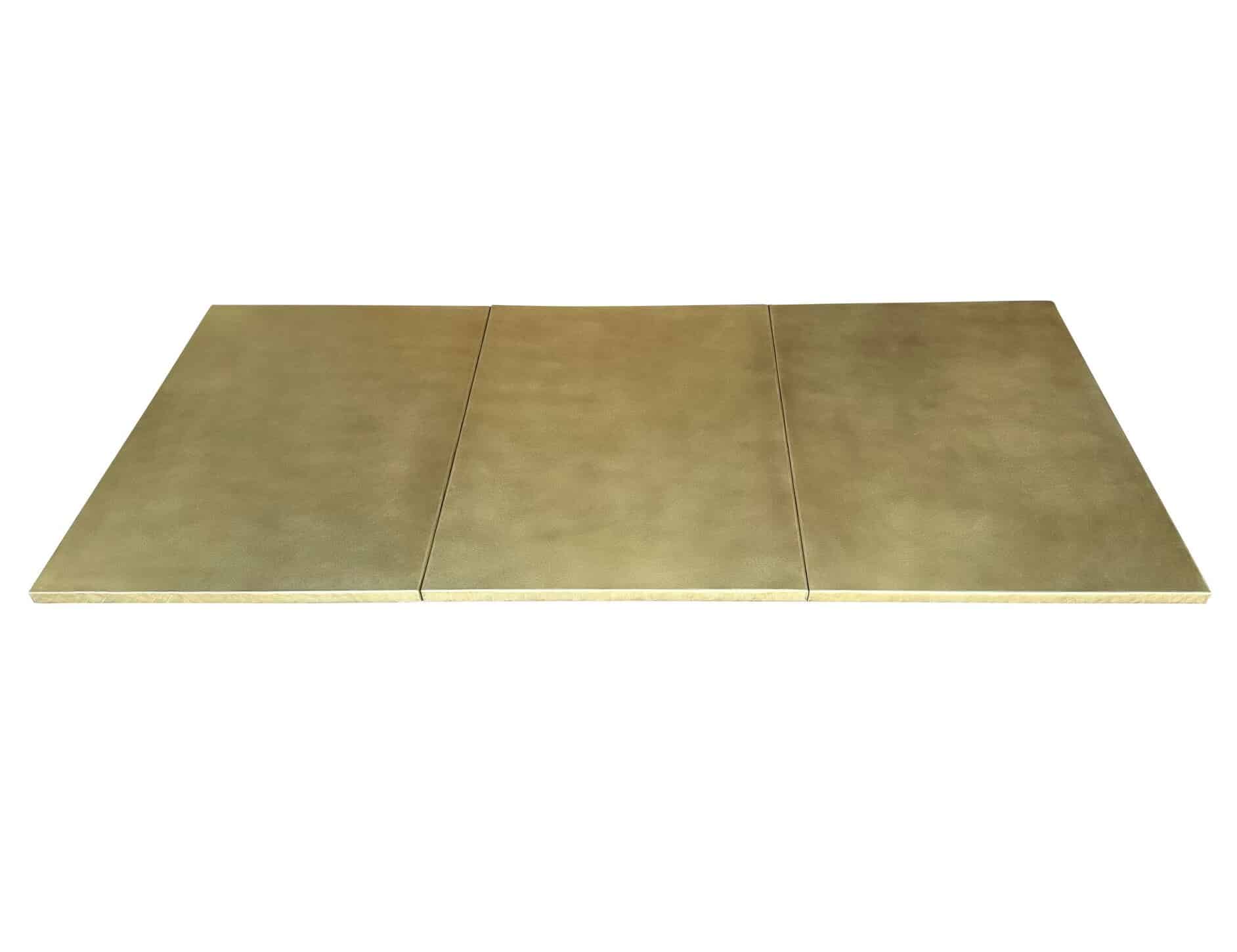 Bespoke Handmade Brass Kitchen Island Worktops
