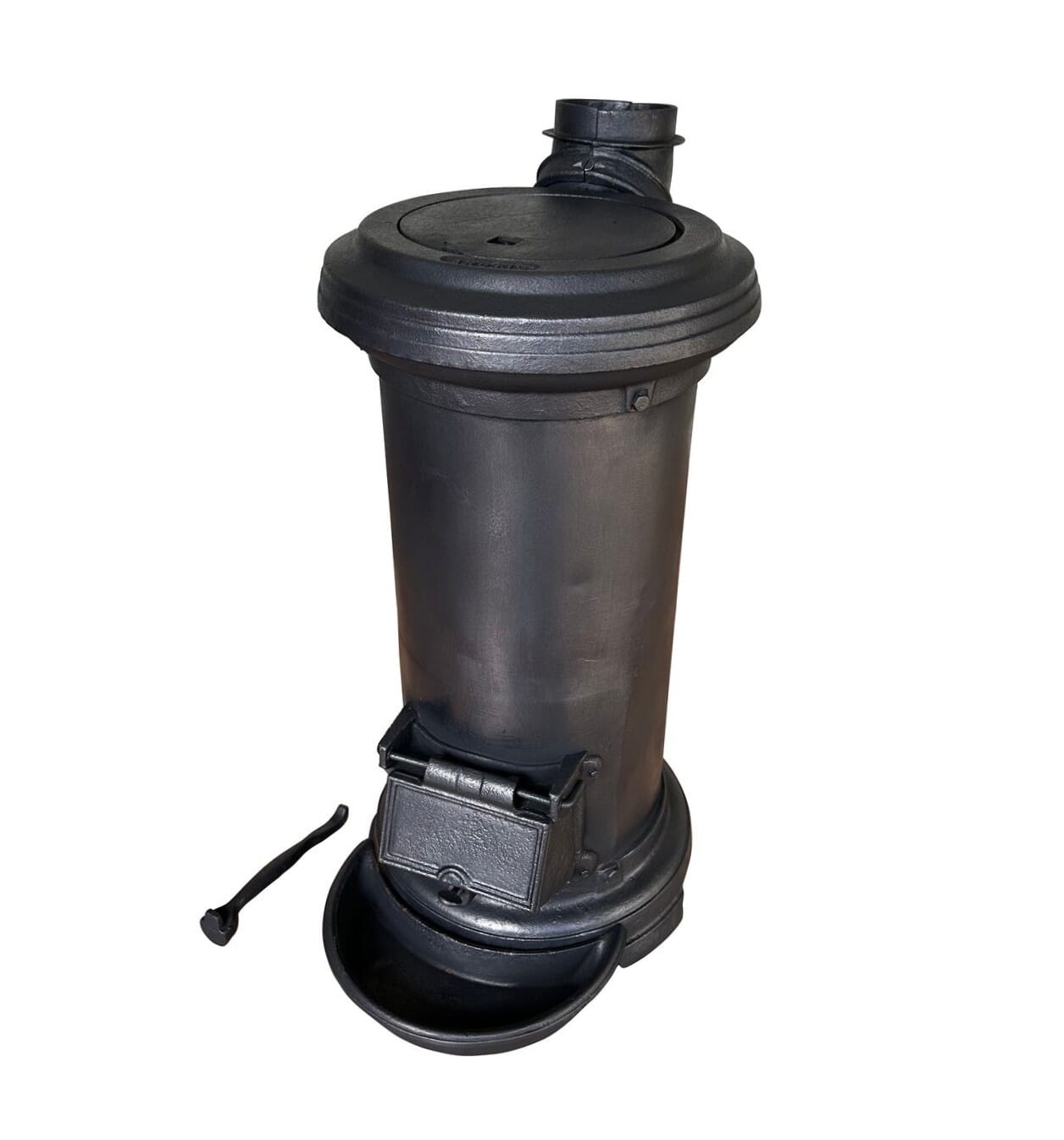 Reclaimed Cast Iron Arctic Stove with Ash Pan - 10046