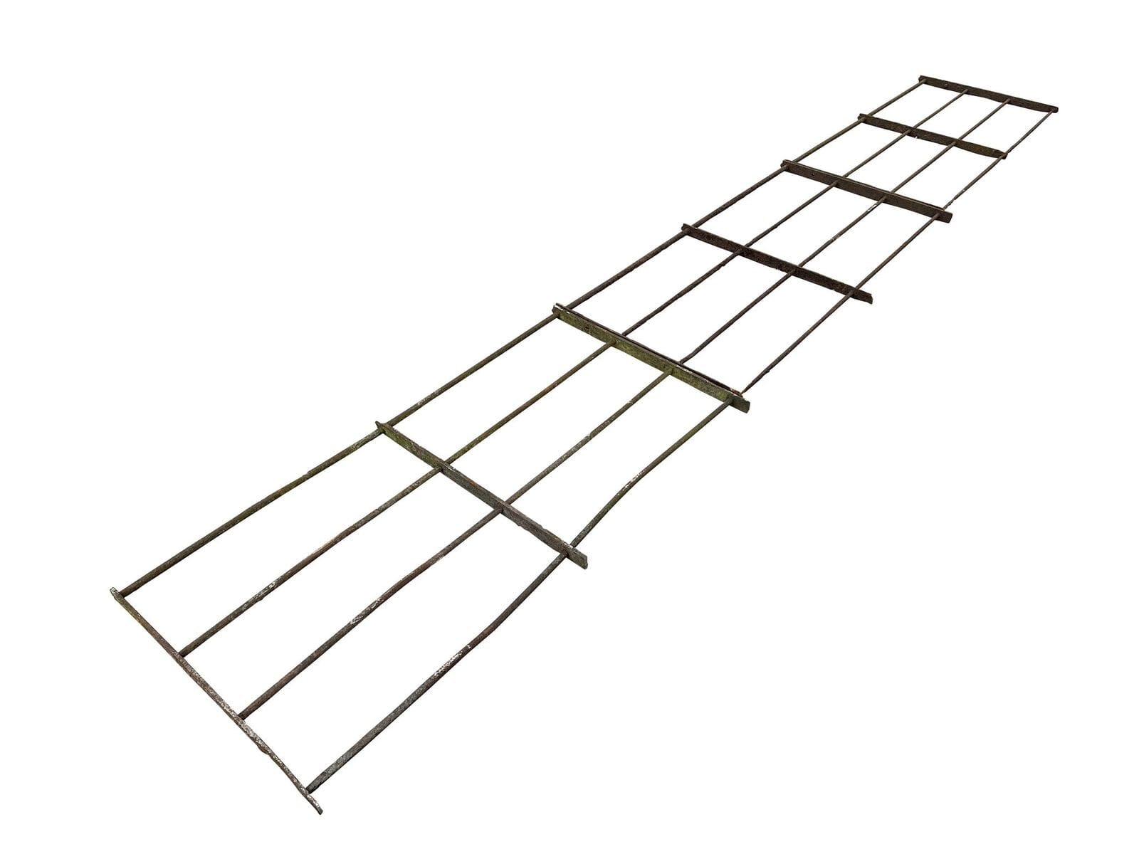 Set of 3 Garden Antique Victorian Estate Railings - 10408B